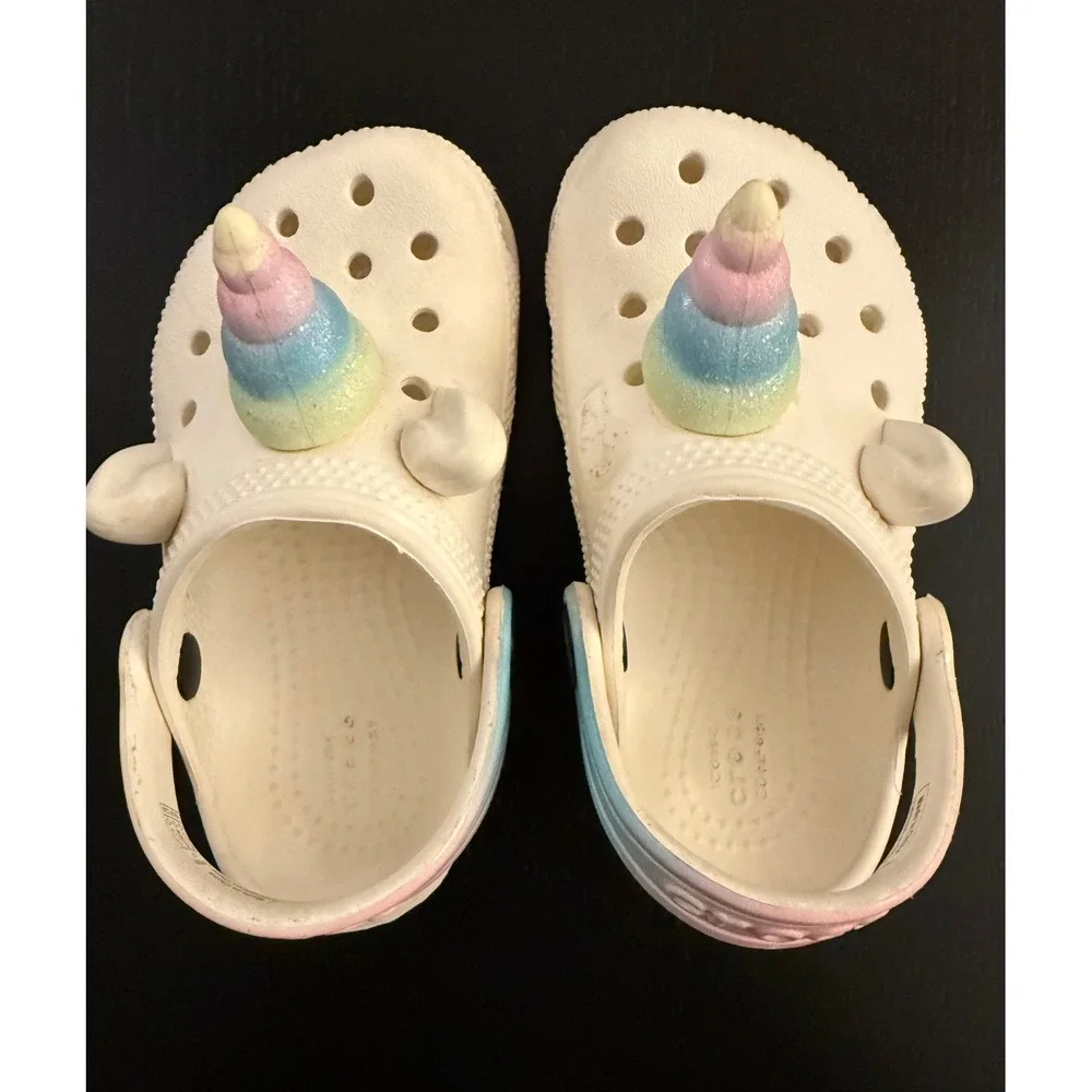 CROCS toddler unicorn